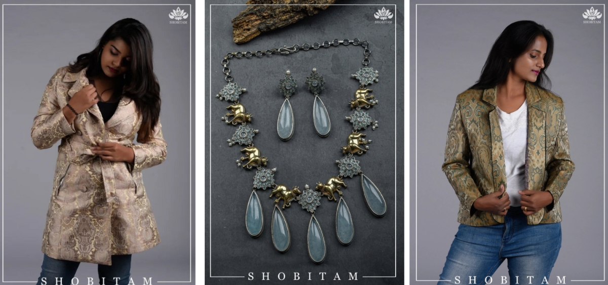 Indo-western collection and accessories by Shobitam