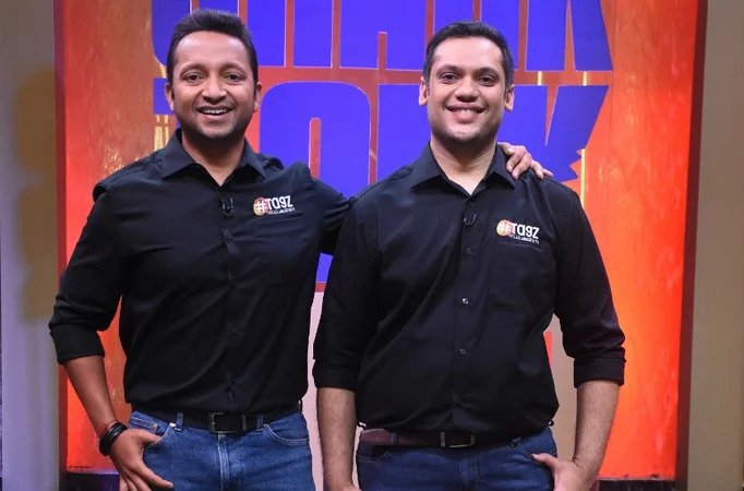 Founders of Tagz foods - Anish Basu Roy and Sagar Bhalotia