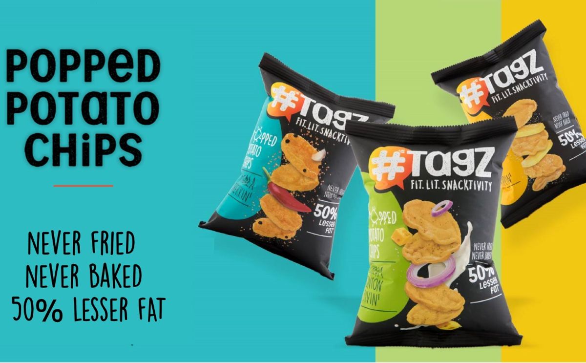 Tagz snacks - popped potato chips