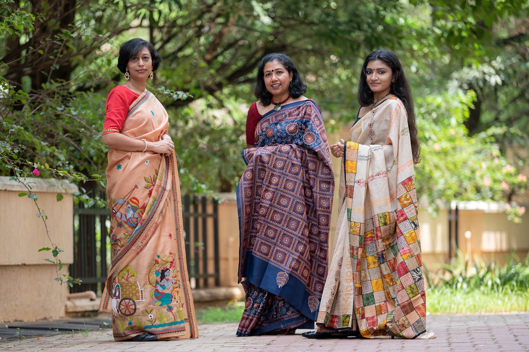 Vibrant Hues Sarees