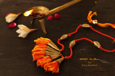 Jewelry with Dhokra craft